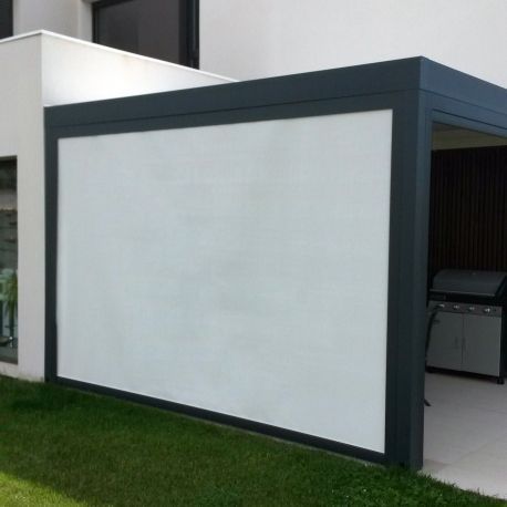 Toldos retráctiles, toldo retráctil automático motorizado con control  remoto para exteriores, toldos de cubierta de lluvia, para pérgola, toldo