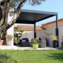 Pérgola bioclimática Chill-Out perpendicular de aluminio Alsol - 3