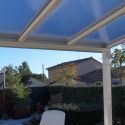 Pérgola de techo de policarbonato Light de aluminio Alsol - 8