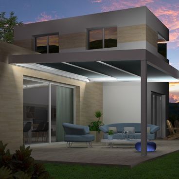 Pérgola Allure ISOTOIT® con techo retráctil Alsol - 7