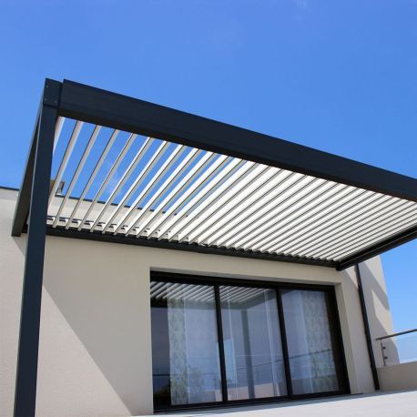 Pérgola bioclimática adosada - Alsol