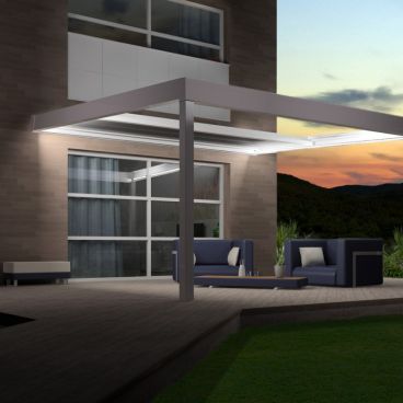 Pérgola Allure Polycarbonato con techo retráctil Alsol - 6