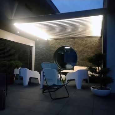 Pérgola bioclimática Chill-Out de aluminio Alsol - 8