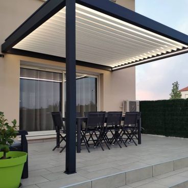 Pérgola bioclimática Chill-Out de aluminio Alsol - 11