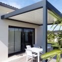 Pérgola bioclimática Chill-Out perpendicular de aluminio Alsol - 6