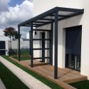 Pérgola de techo de policarbonato Light de aluminio Alsol - 5