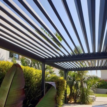 Pérgola bioclimática Architect autoportante de aluminio Alsol - 9