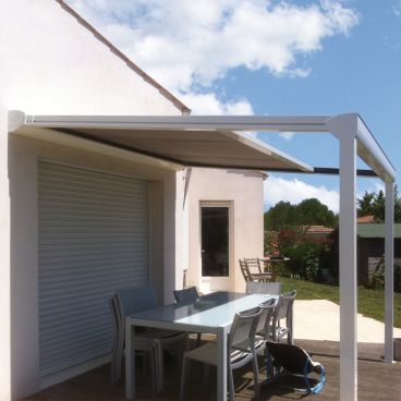 Pérgola lona Ambiance corredera retráctil Alsol - 7