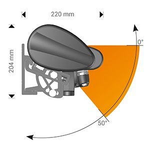 Dimensiones del toldo semicofre Gardénia