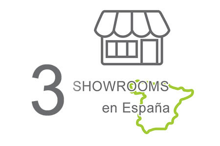 3 Showrooms en Espana